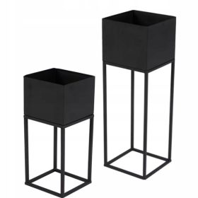 Virágtartó - Virágtartó 58 cm fém l58