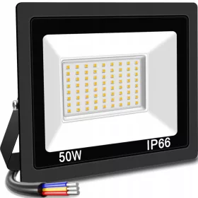   Halogén LED 50W teljesítménymennyiség 4500 lm fényszóró vízálló lámpa IP66 Slim