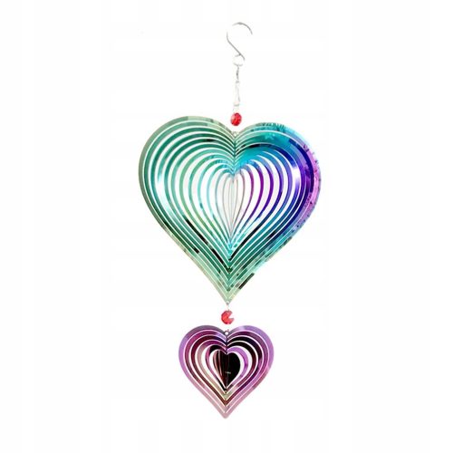  Wind Spinner Rainbow színes szobrok spirálok