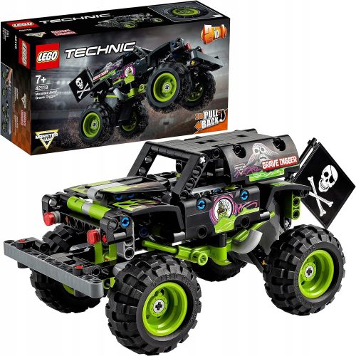 LEGO építőkészlet - LEGO Technic – Monster Jam Grave Digger (42118)