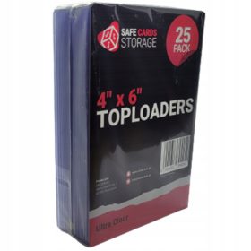    Toploader 4" x 6" XXL kártyákhoz Pokemon MTG TCG Ultra Clear sportkártyákhoz