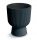  Prosperplast virágcserép 39 cm x 39 x 45,5 cm átmérő 39 cm műanyag szürke és ezüst árnyalatok