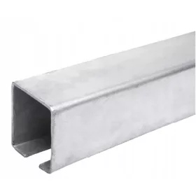   Tolókapu görgők - Futósín 60x60 horganyzott tolókapu L=3m