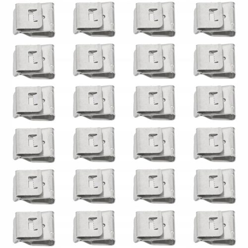 Kábelbilincs fotovoltaikához Fém huzalkapcsok 50 db