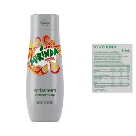  Szirup a SodaStream Mirinda szénsavashoz, nulla cukor
