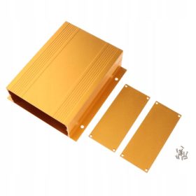   Szerszámkészletek - Extrudált alumínium házkészlet a projekt AMP vezérlőhöz 150x133x47mm