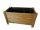  BRUKERS virágcserép 62 cm x 32 x 33,5 cm barna és bézs fa árnyalatai