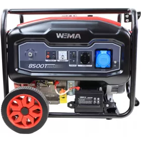 Hordozható egyfázisú Weima 8000 W-os benzines generátor