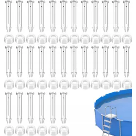   INTEX MEDENCE KIEGÉSZÍTŐK MŰANYAG TÜSEK BURKOLATOK ALKATRÉSZEK TARTÓS ABS