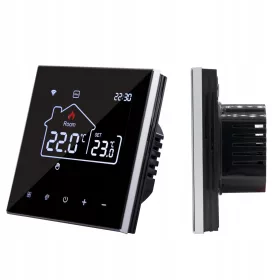    Digitális WIFI LCD termosztát vizes padlófűtéshez/bojlerhez 2 az 1-ben