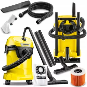  Kärcher WD3 1000 W ipari porszívó + kárpitos fúvóka KARCHER SE 4001 SE 5100