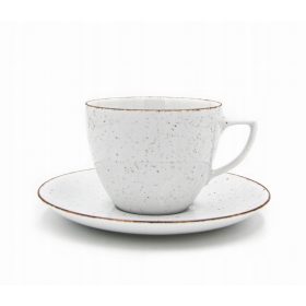   Porcelán edények - Tea és kávé felszolgálás Chodzież Żywioły 12 db.