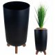  Prosperplast Gracia Tubus Slim virágcserép 19,5 x 36,5 cm antracit