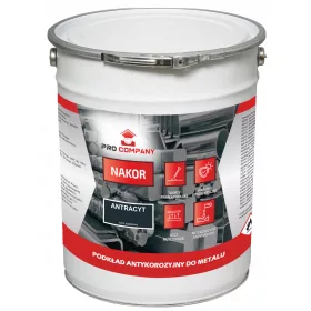   NAKOR Professzionális gyorsan száradó korróziógátló alapozó 10l ANTHRACITE 7016