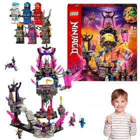    LEGO NINJA TEMPLOM A KRISTÁLYKIRÁLY ELLOPOTT FEGYVERKŐ ŐRZŐ