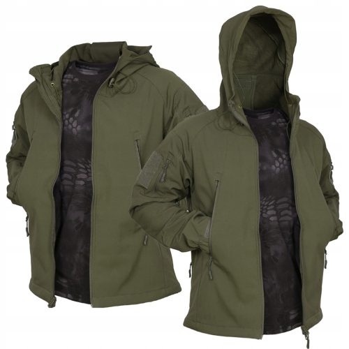 Vadász kabát - Taktikai kabát softshell texar sólyom olíva új