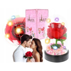 Virág dekoráció - Örökrózsa 19 cm