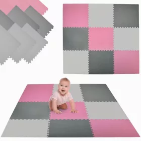    NAGY HABPUZZLÓ HABSZŐNYEG 9 EL EVA PUZZLE 180 x 180 VASTAG 1cm XXL