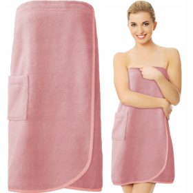   Szauna törölköző - Szauna pareo 70 x 140 cm, rózsaszín árnyalatok