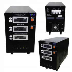   HÁLÓZATI FESZÜLTSÉG STABILIZÁTOR. AVR PRO 10000 3 FÁZIUS