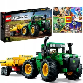    LEGO Technic traktor John Deere 9620R 4WD 42136 + LEGO KATALÓGUS 2024 ÚJ