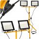 Set Halogen 2x100W LED fényszóró + állványkészlet nagyon erős fény