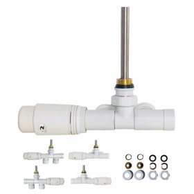    Aqua Heating H2006WH szögletes termosztatikus készlet, fehér