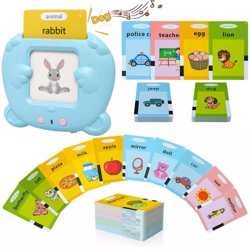  KÁRTYAOLVASÓ ANGOL TANULÁSHOZ 224 EDU WORDS + USB - microUSB B típusú kábel Ldnio LS550 20 cm fehér