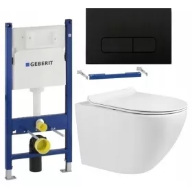  Geberit WC padlószett, Arbo Slim Rim