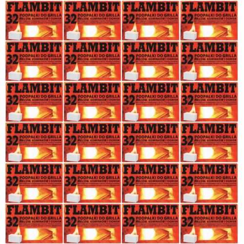  WHITE KINDLING FLAMBIT 24 CSOMAG X 32 KEBES KANDALLÓGYÚJTÁS