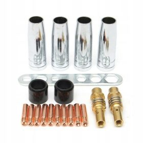   Hegesztőpisztoly - 19 DB MB 15 hegesztőfúvóka fúvóka pajzshoz