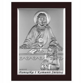    Szentáldozási kép - az elsőáldozás emléktárgya egy lánynak 8x11