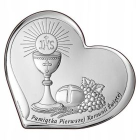    Szentáldozási kép, az elsőáldozás emléktárgya, 8x7,3 cm