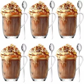 Koktél pohár - Florina kávés-teás poharak 380 ml 6 db.