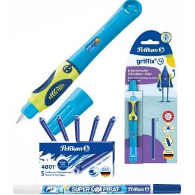  Pelikan kék töltőtoll + 2 egyéb termék