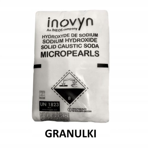 NÁTRIUM-HIDROXID KAUSZIKUS SZÓDÁGRANULÁTUM - 25 KG