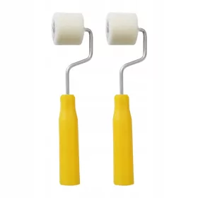   Elektromos falhoronymaró - 2x festőhenger, 4/5 hüvelykes festőhenger készlet finom simításhoz, mini henger