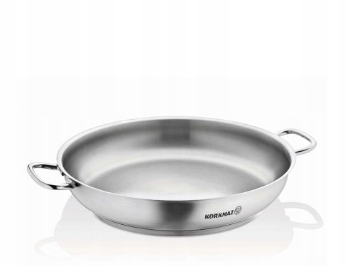  Kormaz hagyományos serpenyő 24 cm, rozsdamentes acél