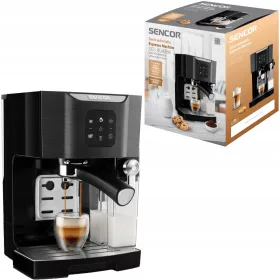    Sencor SES 4040BK 1450 W portafilter eszpresszógép, fekete