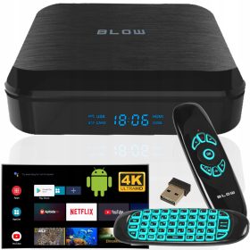    SMART BOX TV ANDROID 11 BLUETOOTH 4K WIFI HDMI LEJÁTSZÓ TÁVIRÁNYÍTÓ BEÁLLÍTÁS