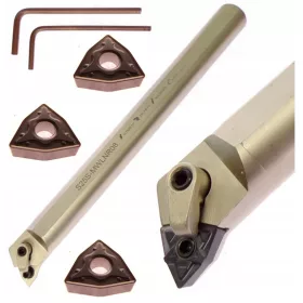   Forgatókés SH FI 25 S25S MWLNR 08 1 db + 3× Betét 1 db SH WNMG 080408-SH SH1315