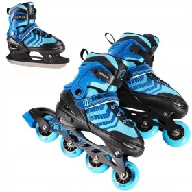    Nils Extreme NH18192A görkorcsolya fekete, kék, 39-43 méret