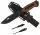 Kés, machete - Bushcraft taktikai túlélő kés + élező + tűzgyújtó + HASTAA iránytű