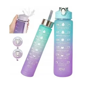    2x VÍZES PALAC TORNATEREM ISKOLA MOTIVÁCIÓS MÉRŐPALAC 2db 600+ 300ML