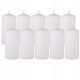 Gyertya - Hagyományos illatmentes paraffin gyertya Pom Pom Candles 10 db.