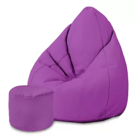   Pouf zsák sako xxl lila hálószoba hálószoba alapvető lábtámasz ingyenes ajándék