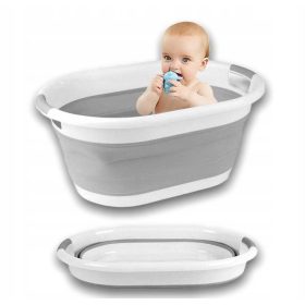  Asato szabadon álló szennyeskosár, 30l, fehér