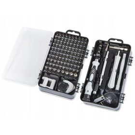   Szerszámkészletek - 67-016# precíziós csavarhúzók halmaza 115 elem