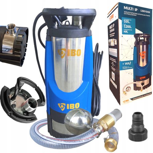  IBO Multi IP 1200 Auto Rain búvárszivattyú 1200 W 105 l/h