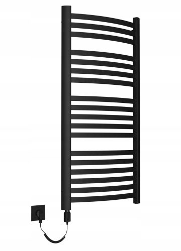 Elektromos fürdőszobai radiátor Pro-Term 604 W 570 x 1150 mm fekete